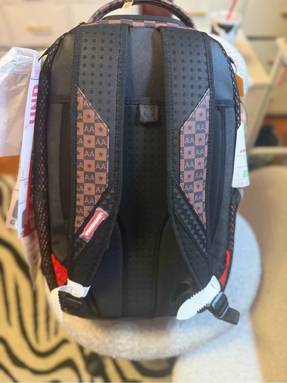Sprayground AMERICAN AIRLINES 100 YRS - TAGS ON TAGS BACKPACK